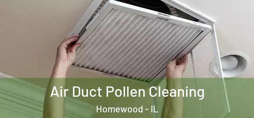  Air Duct Pollen Cleaning Homewood - IL