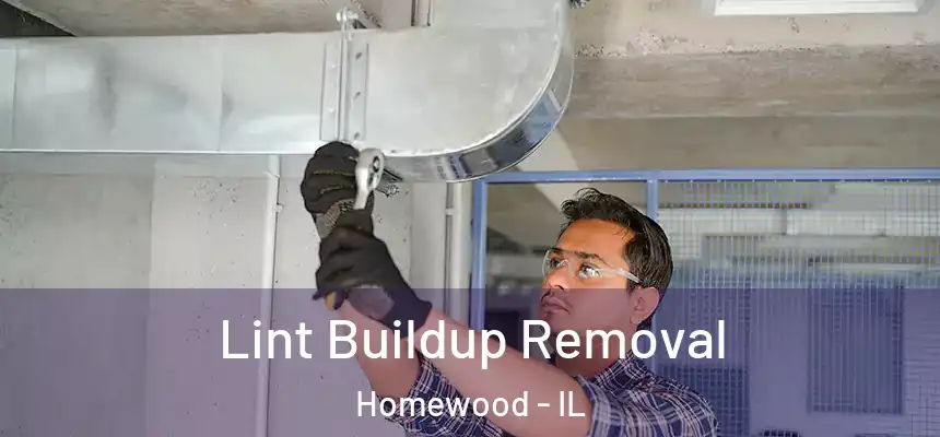 Lint Buildup Removal Homewood - IL